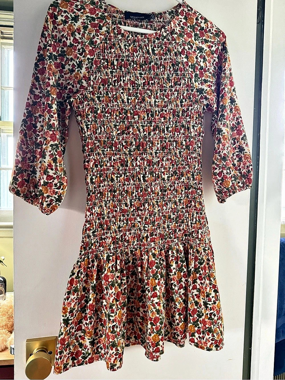 MINKPINK Floral Mini Dress